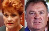 Pauline Hanson and Rod Culleton