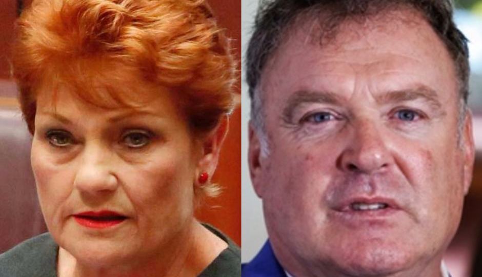 Pauline Hanson and Rod Culleton