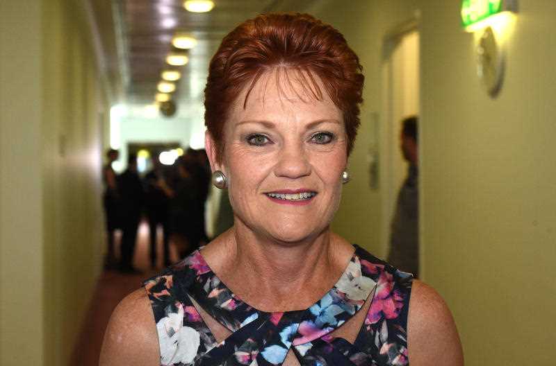 pauline hanson canberra