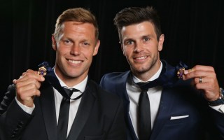 Sam Mitchell and Trent Cotchin