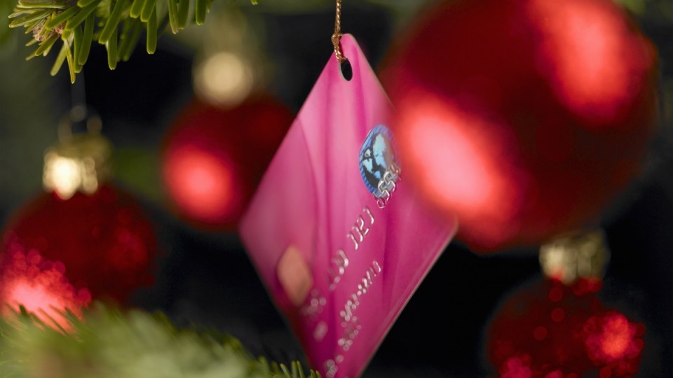 christmas credit card debt