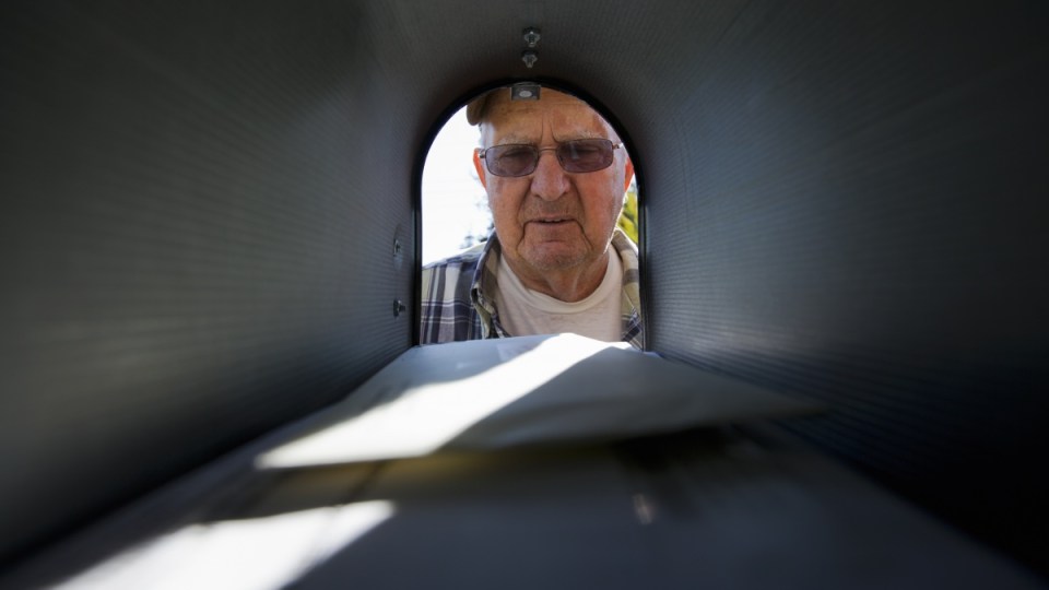 pensioner letterbox