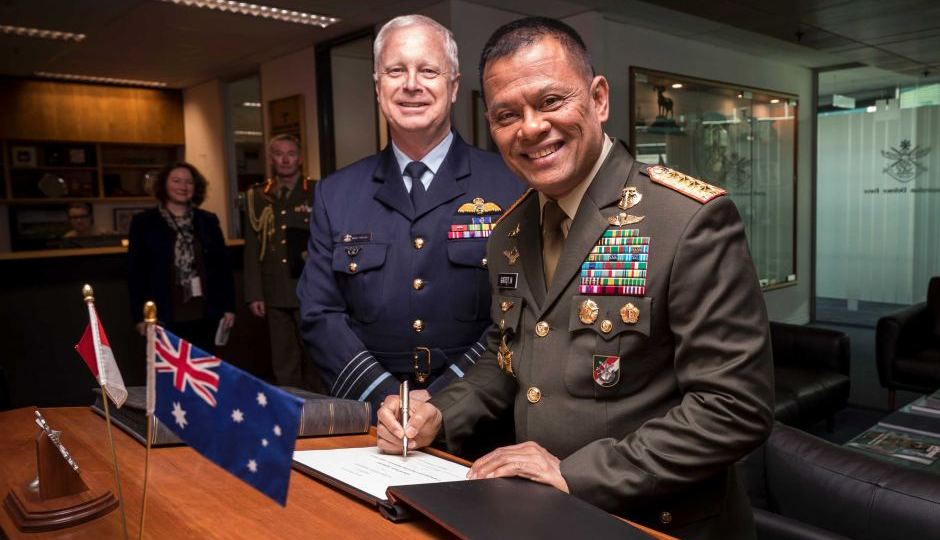 Australian Indonesia military