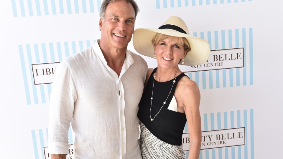 David Panton and Julie Bishop