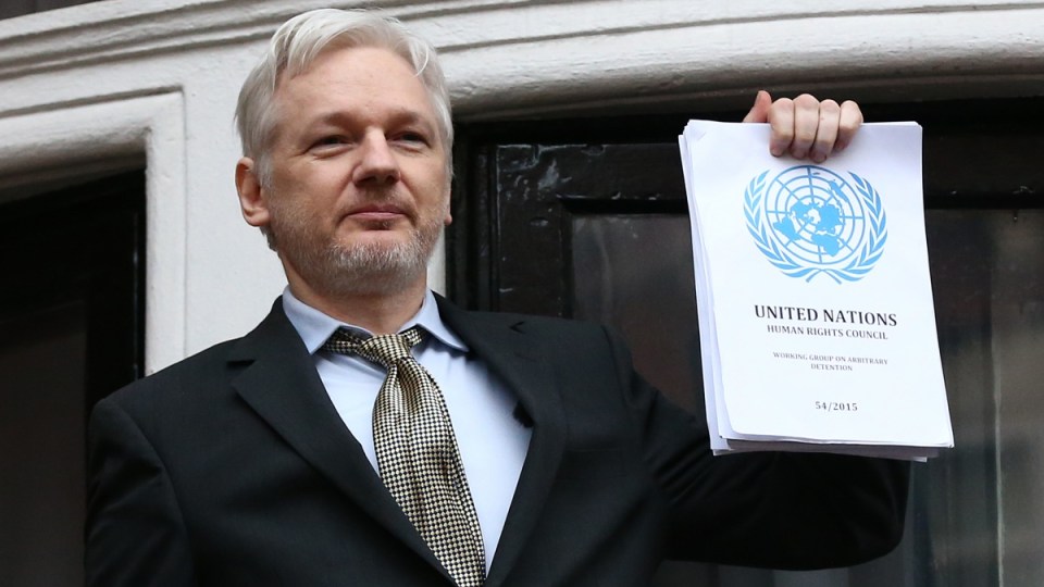 Julian Assange interview