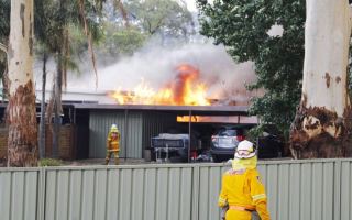 House on fire in Kurri Kurri
