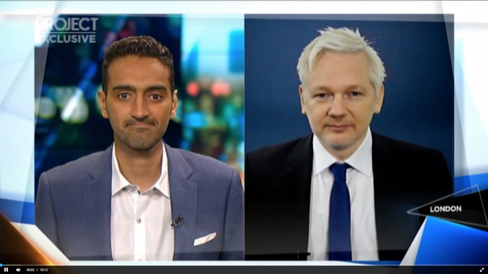 Julian Assange the project