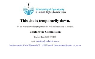 VEOHRC site hacked