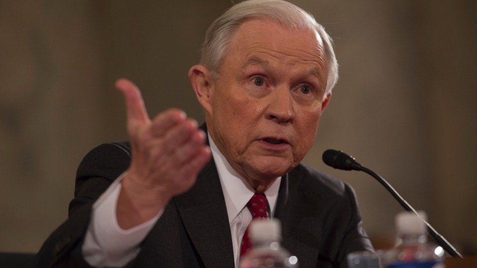 jeff sessions met with Russian envoy