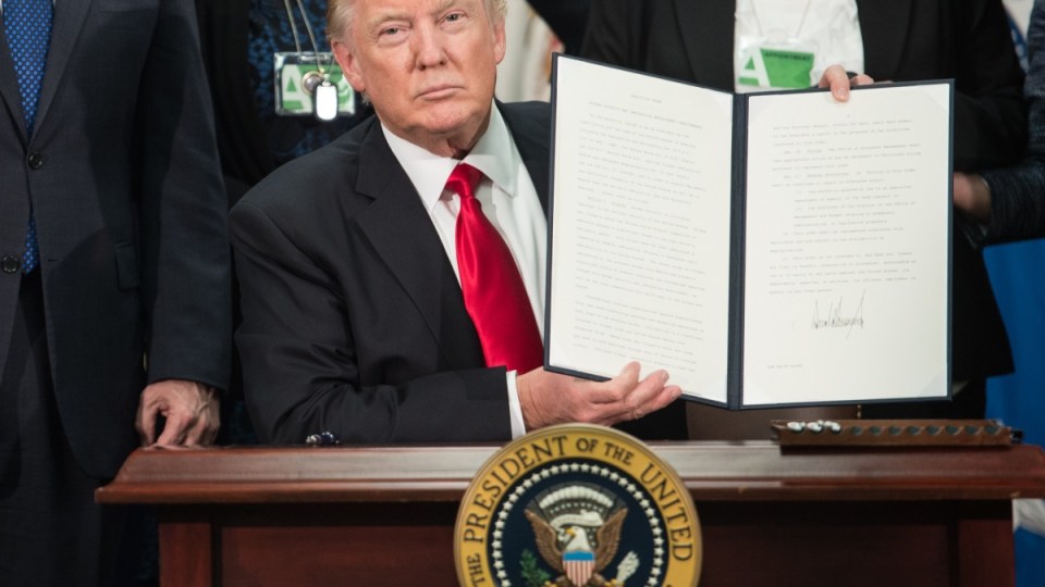 Donald Trump executive order