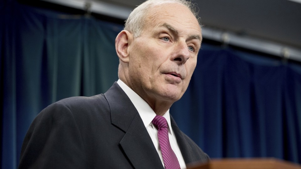 John Kelly Homeland Security