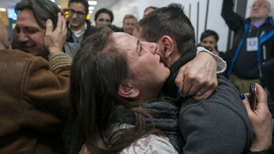Travel ban Syria JFK airport