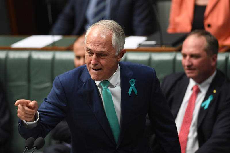 malcolm turnbull attacks Bill shorten