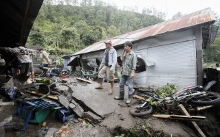 Bali landslides