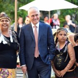 Malcolm Turnbull at Indigenous event