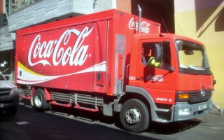 coca cola truck