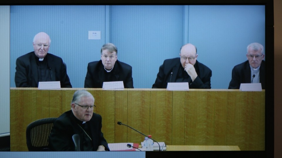 Australian Archbishops at the Royal Commission Child Sex Abuse i