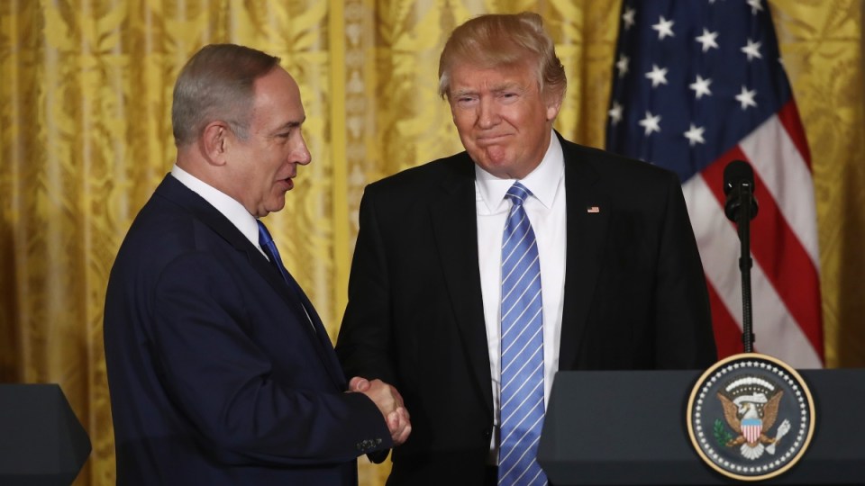 Donald Trump Benjamin Netanyahu