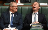 Scott Morrison and Christopher Pyne