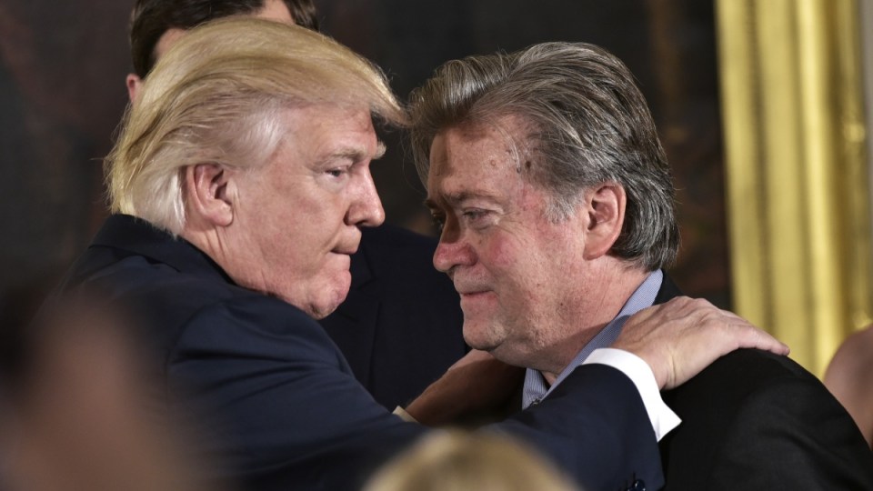 Donald Trump Steve Bannon