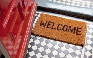Welcome mat