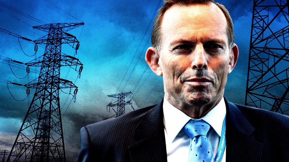 tony abbott electricity