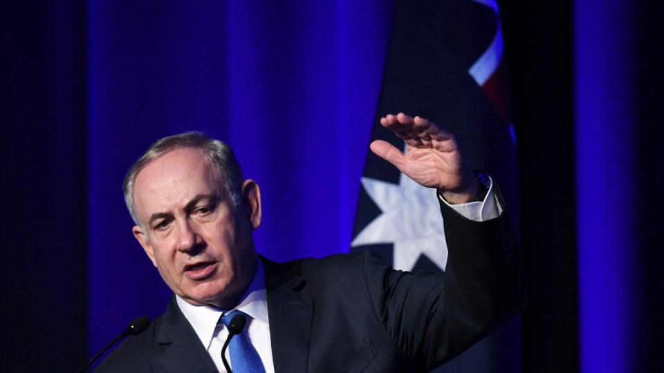 benjamin netanyahu Australia visit