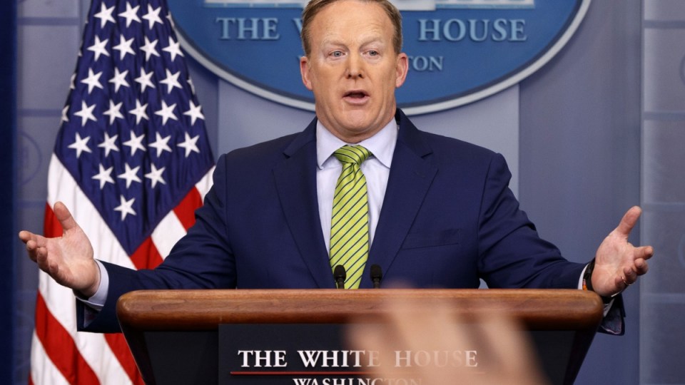 malcolm turnbull sean spicer