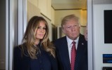 melania trump and donald trump