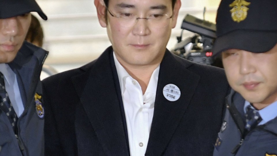Samsung chief bribery