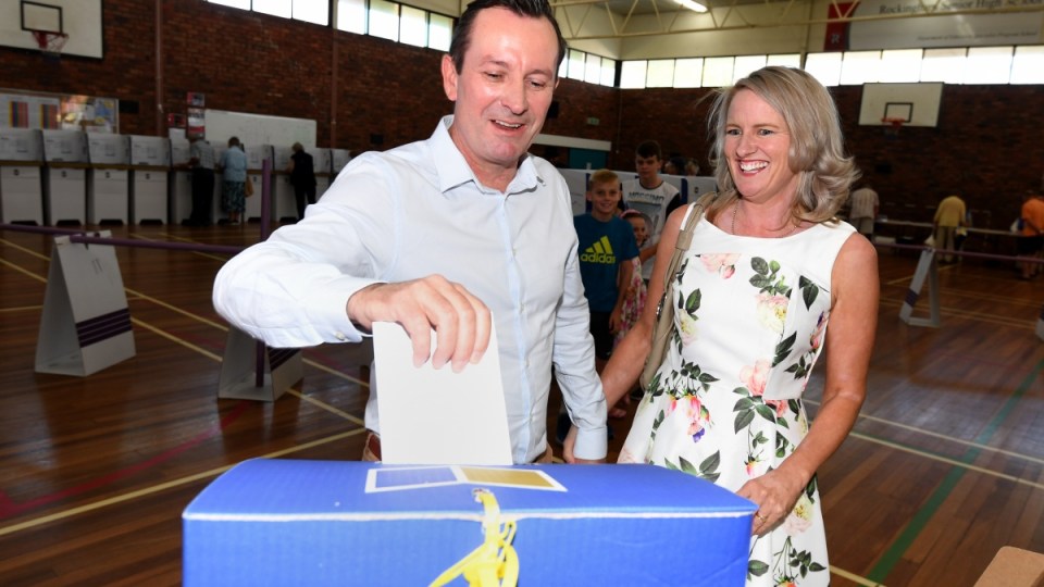 Mark McGowan WA election