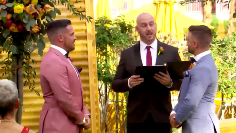 CHRIS AND GRANT MARRY