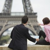 Pictured is the Eiffel Tower