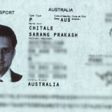 Fake passport used by Shyam Acharya