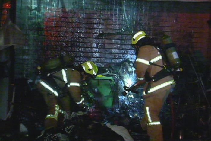 ootscray factory fire