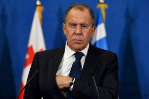 Syria gas attack was staged says sergey lavrov