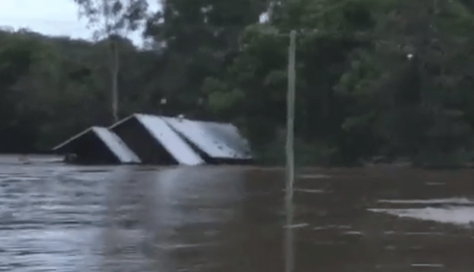 House flooded