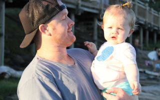 Shane Wescombe and daughter Gabby