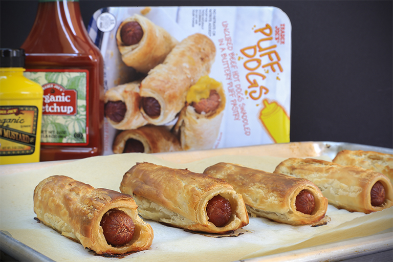 The "puff dogs" Trader Joe's unveiled look remarkably similar to sausage rolls