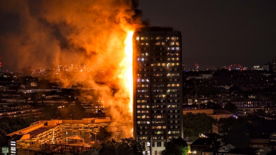 west London fire