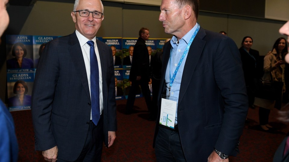 Malcolm Turnbull Tony Abbott