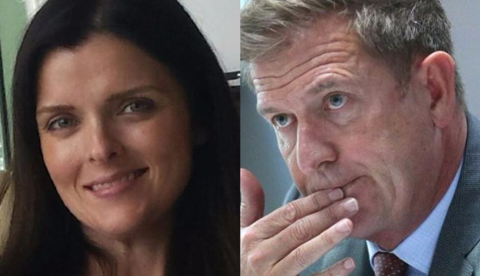 Amber Harrison and Tim Worner