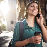 coffee phone sun