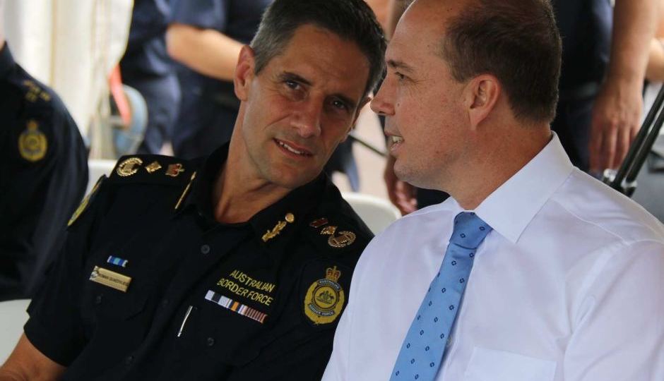 Roman Quaedvlieg and Peter Dutton