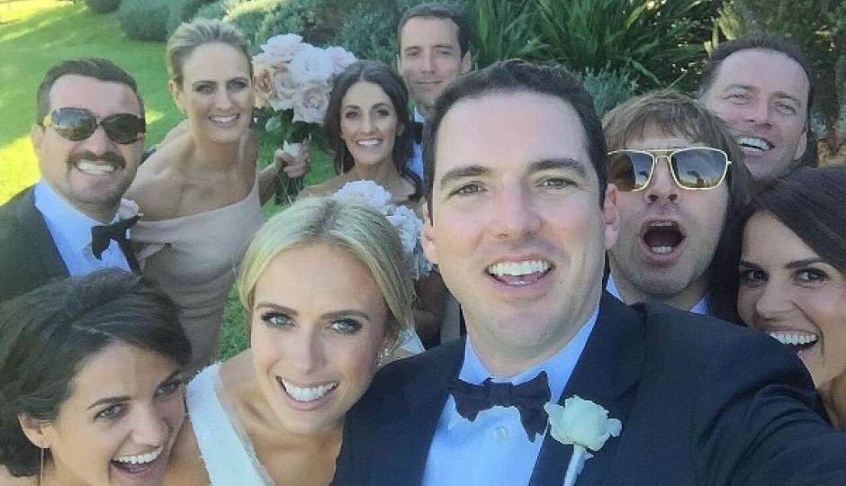 Sylvia Jeffreys and Peter Stefanovic's wedding