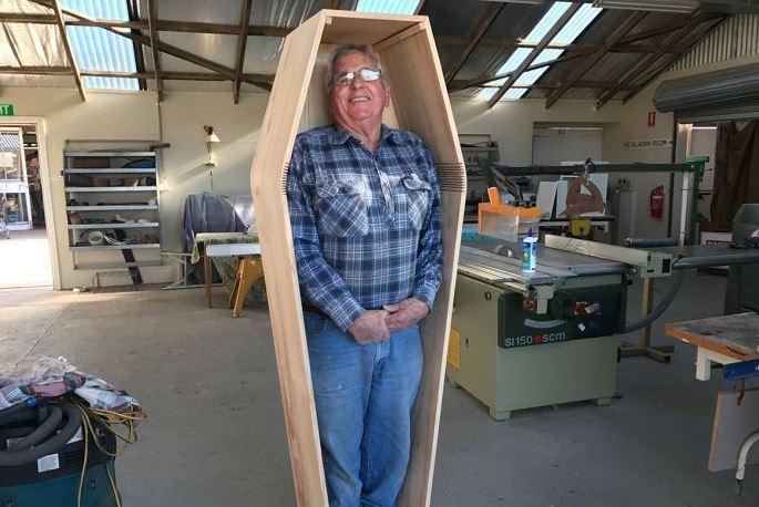 coffin guy