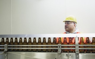 worker production line automation