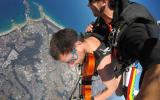 naked skydiver