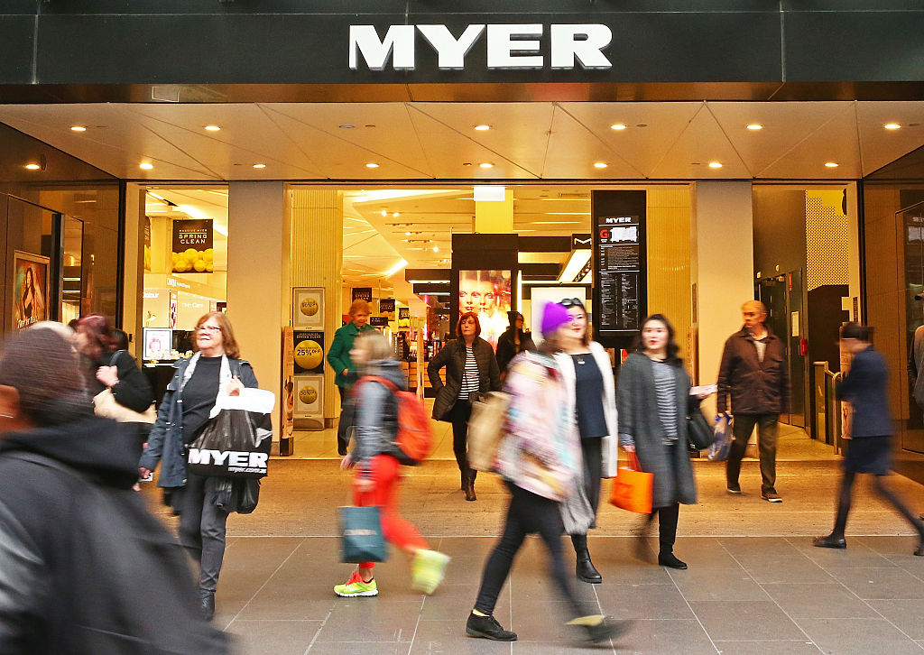 Myer in serious decline