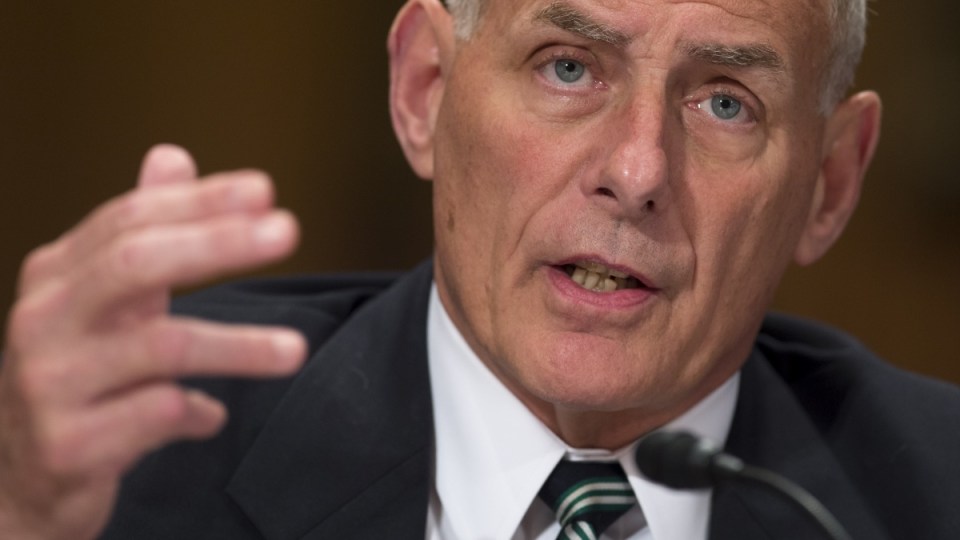 John Kelly defends Trump